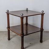 Art Deco oak side table - 1930s