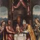 Great 16th-century Italian painting on panel, The Circumcision of Jesus