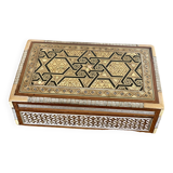 Wood and mother-of-pearl box