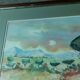 Tableau , aquarelle paysage provencal