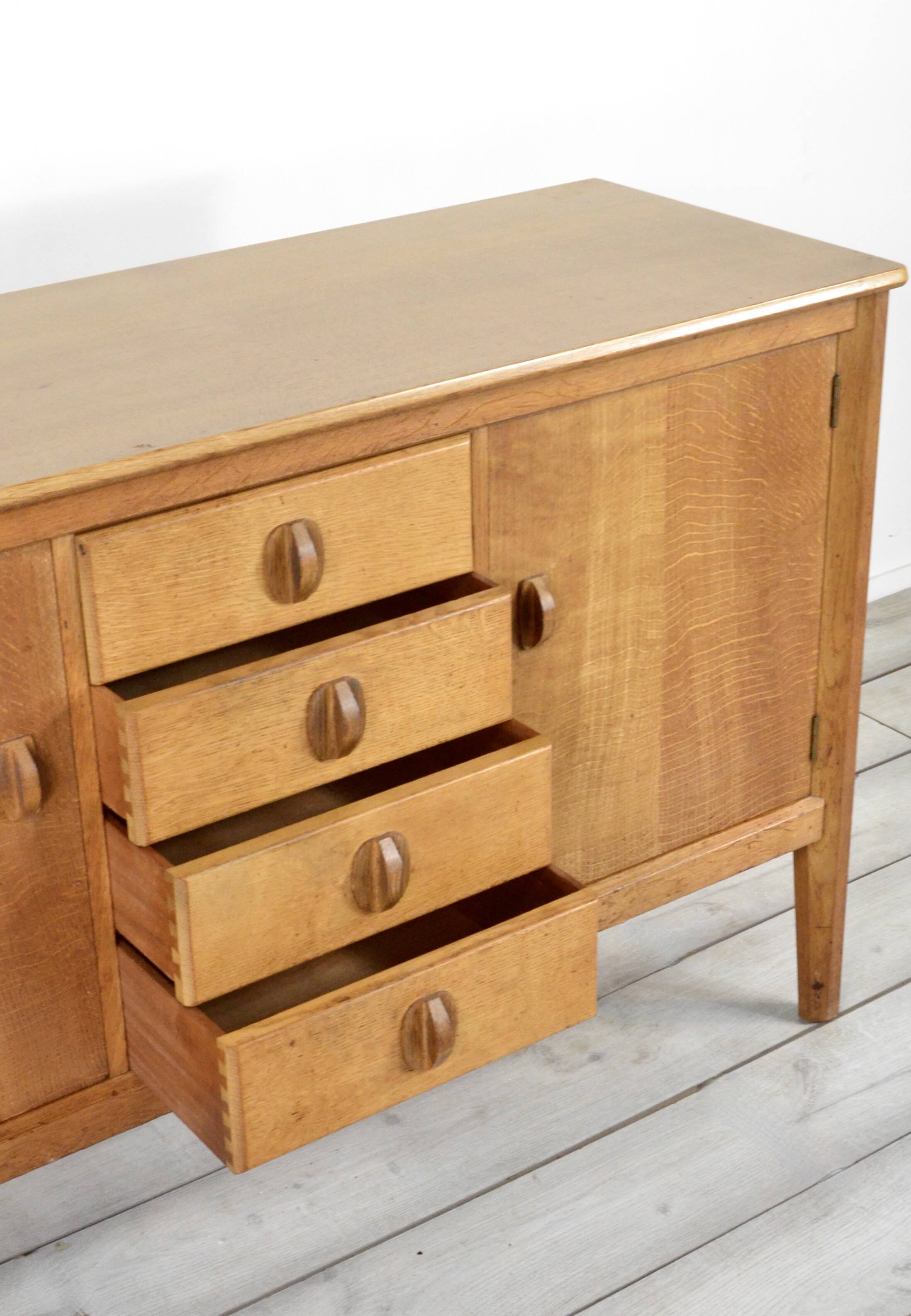 Midcentury Gordon Russell For Heal's Walnut Sideboard Vintage Modern Retro