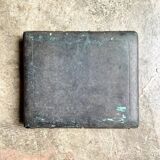 17 couteaux en acier, argent et os monogrammé JE, fin XIXème siècle