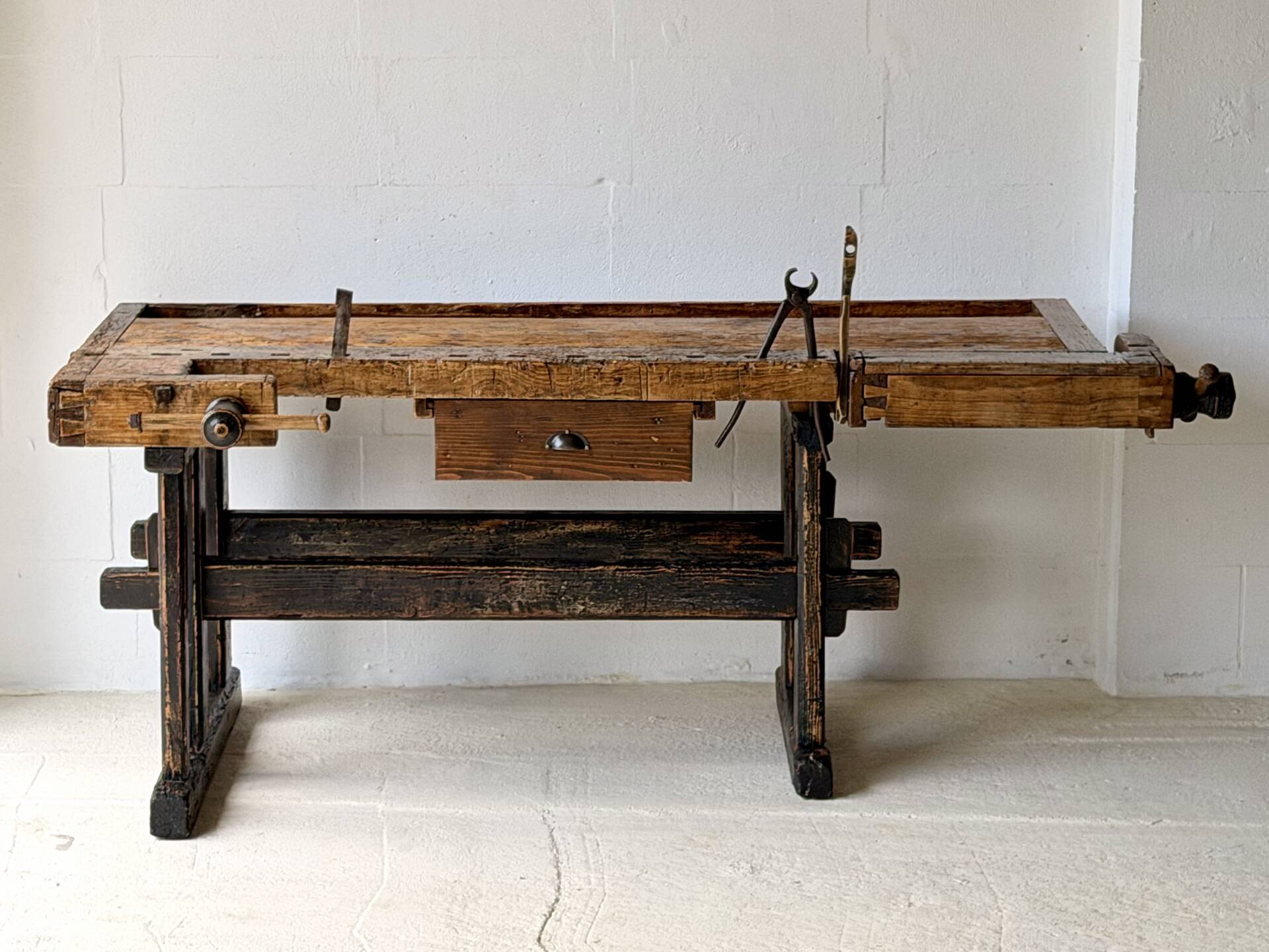 Antique Carpenters WorkBench
