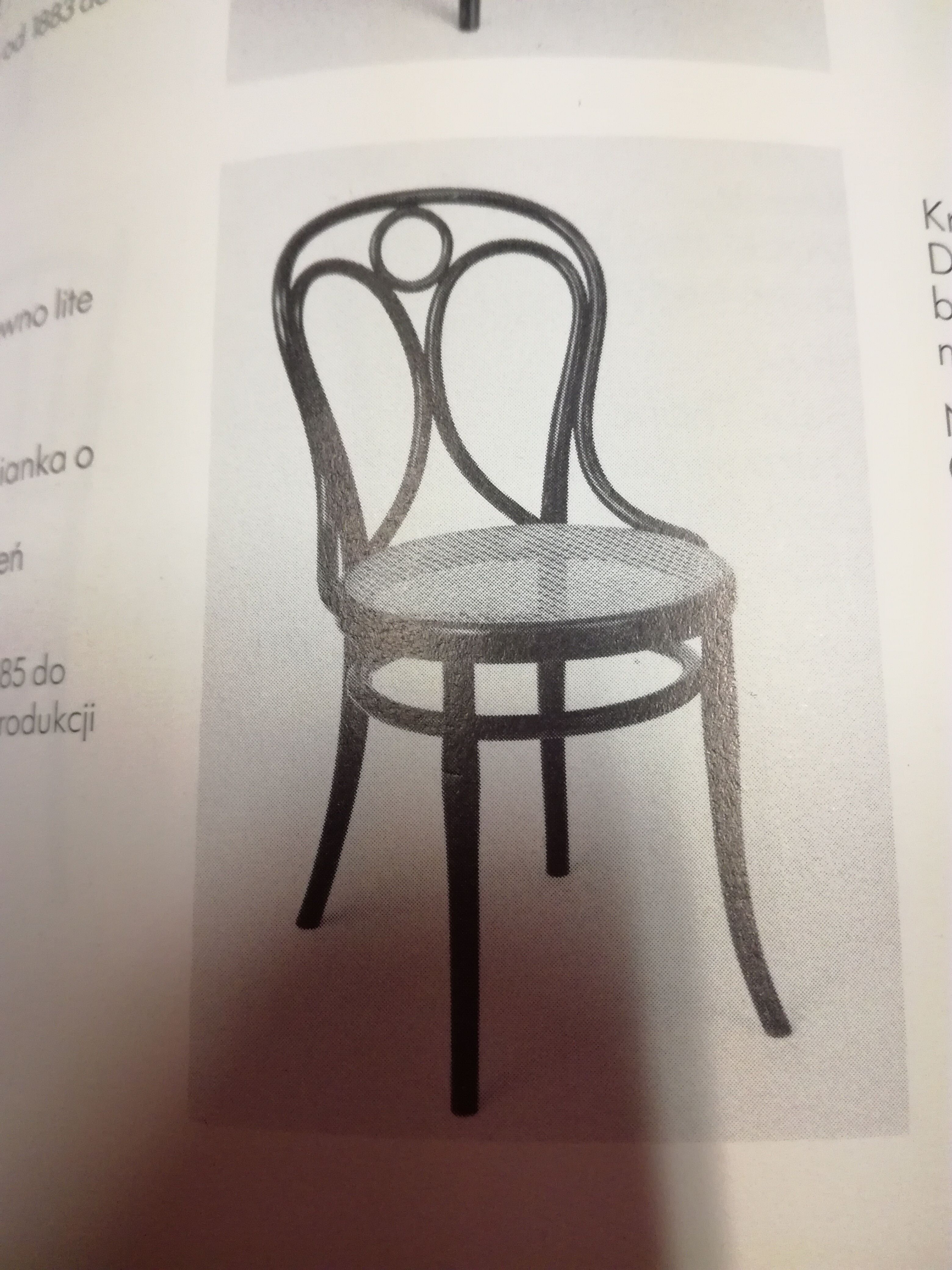 Chaise bistro Thonet