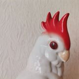 Vintage East Germal porcelain bird night light