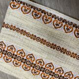 Nappe à fleurs vintage 70s