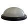 Heavy flush lamp made of cast iron and glass from the mid-century, 1960, Italy.