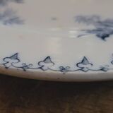 Assiette plate Sarreguemines 1930
