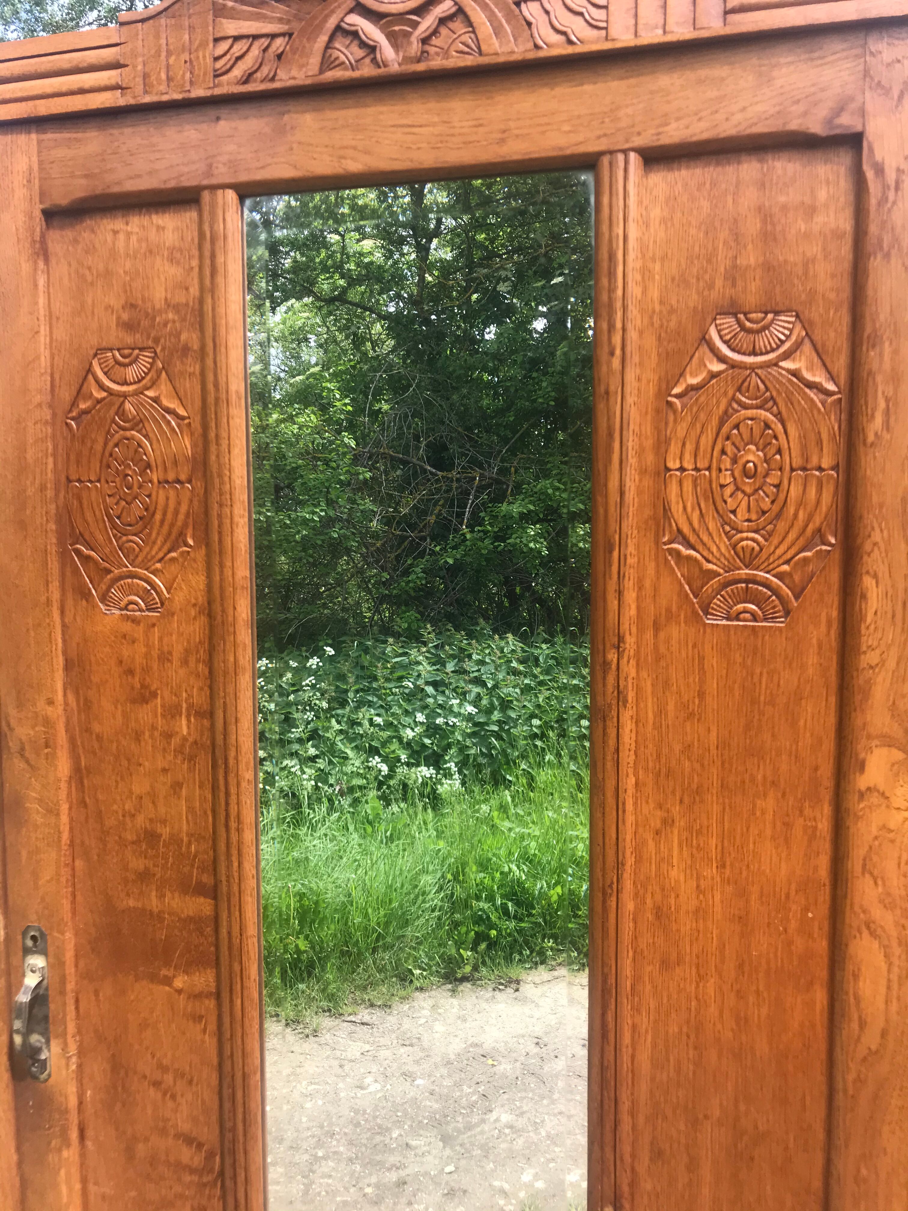 Parisian art deco wardrobe