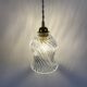Vintage glass globe lamp