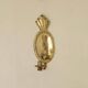 Pair of Swedish Wall Sconces in Brass, Dating from 1944