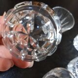 5 Verres cristal neufs