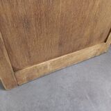 Desk with oak drawers