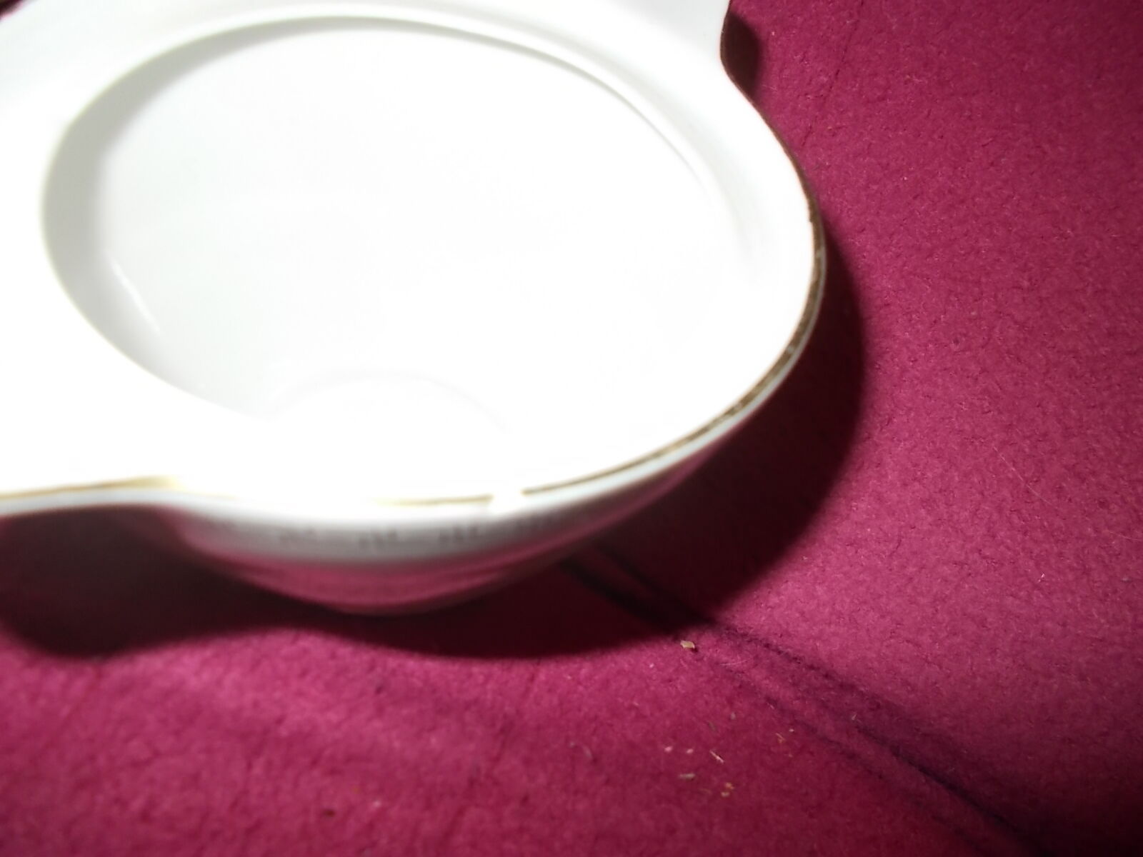 White and silver coffee service or Bavaria Waldsassen.