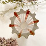 Glass vase signed Pierre D'Avesn, 1940s