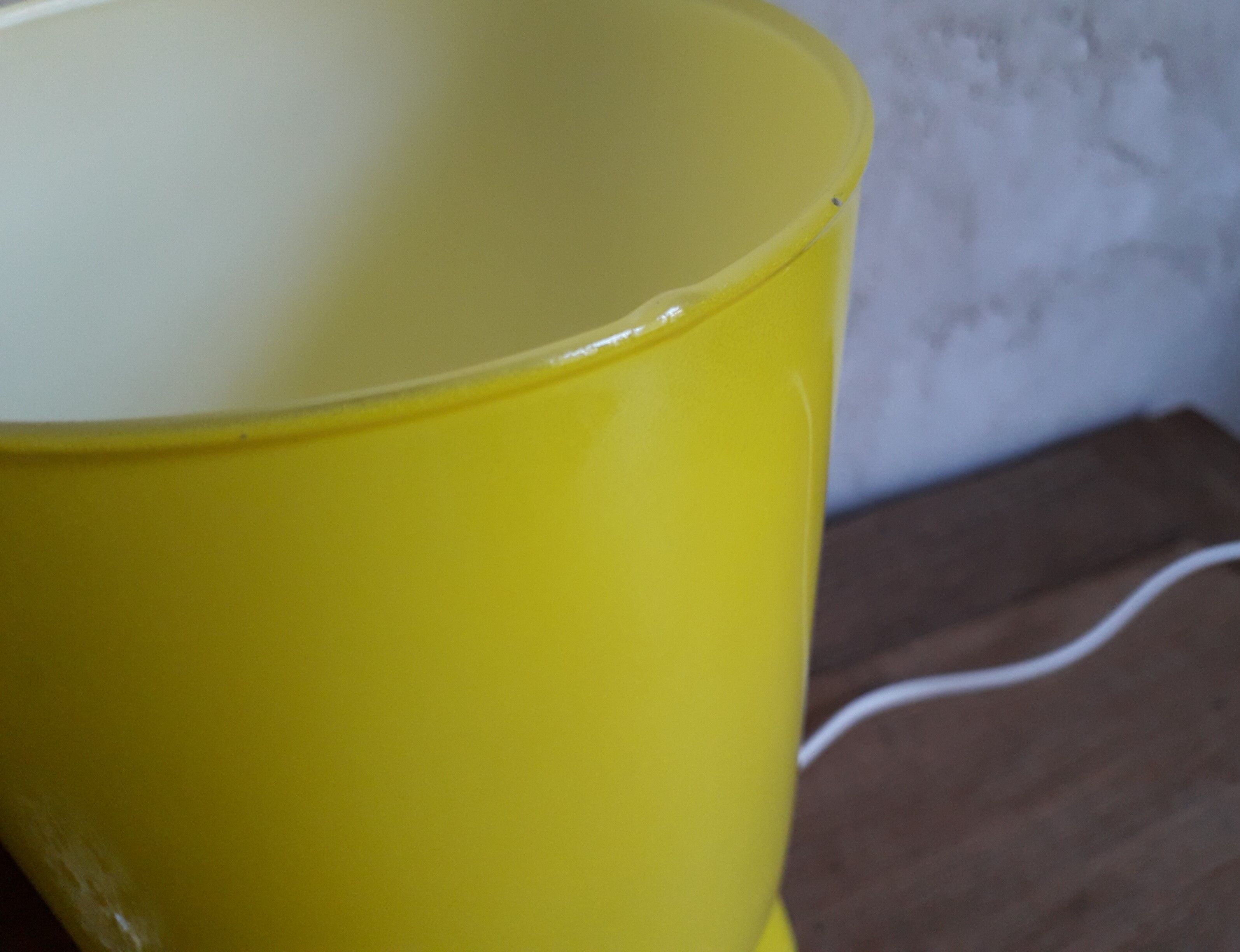 Ikea Lykta yellow canary lamp vintage 90s