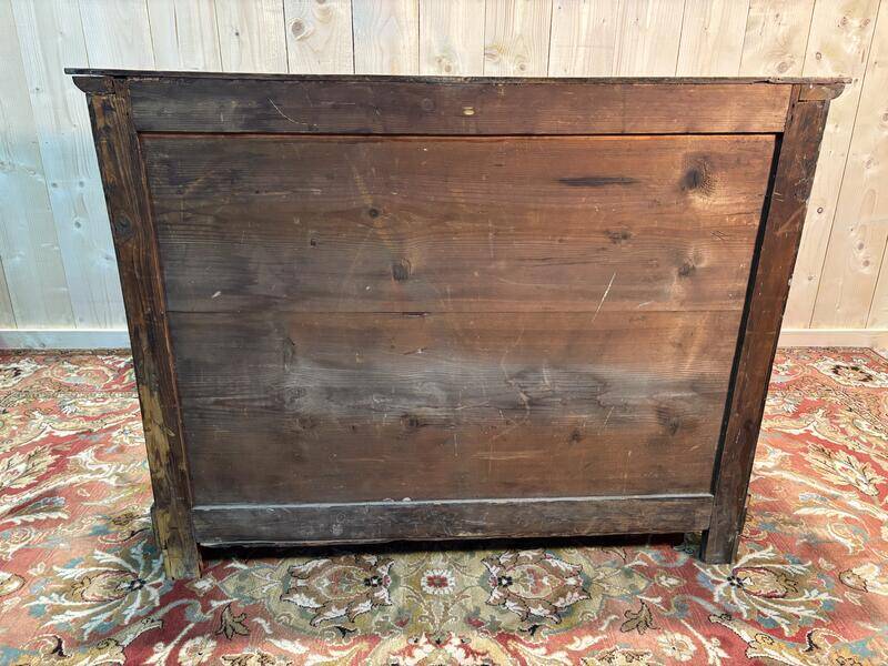 Louis XV style inlaid chest of drawers