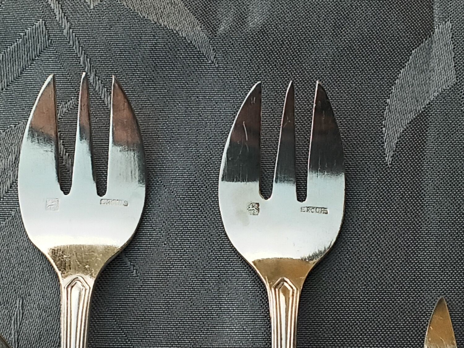 Ercuis oyster forks