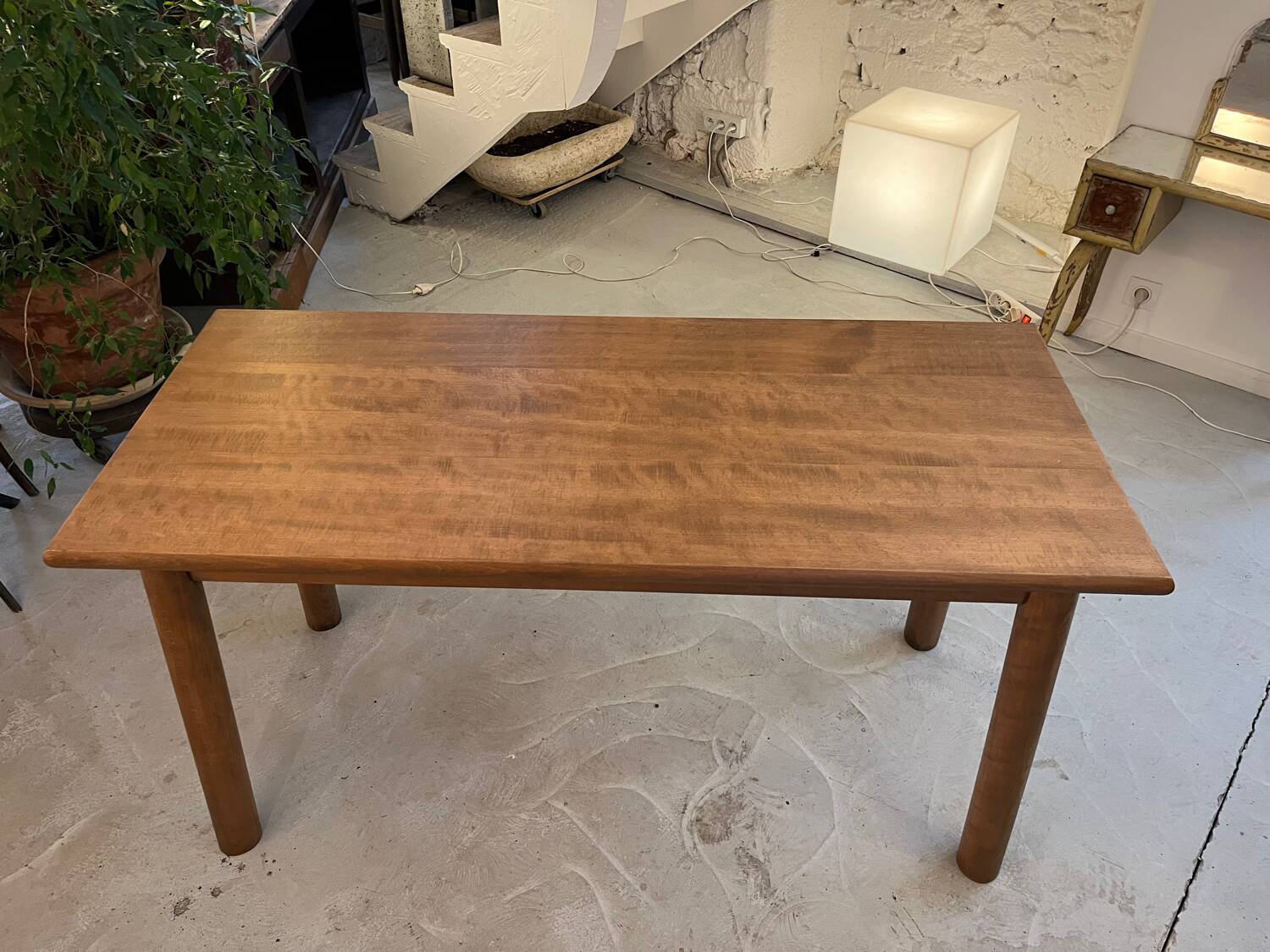 Table à manger en hêtre