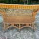 Rattan bench