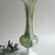 Vase en opaline vert et blanc