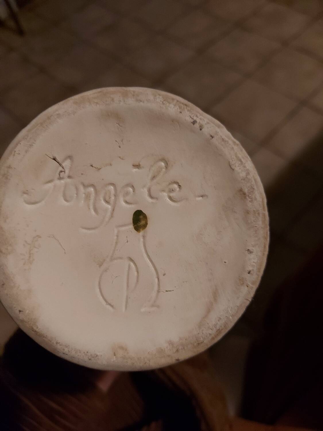 Pitcher in cracked stoneware, Angèle model by Claude Paci