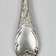Twelve large table forks Christofle Marly, silver-plated metal.