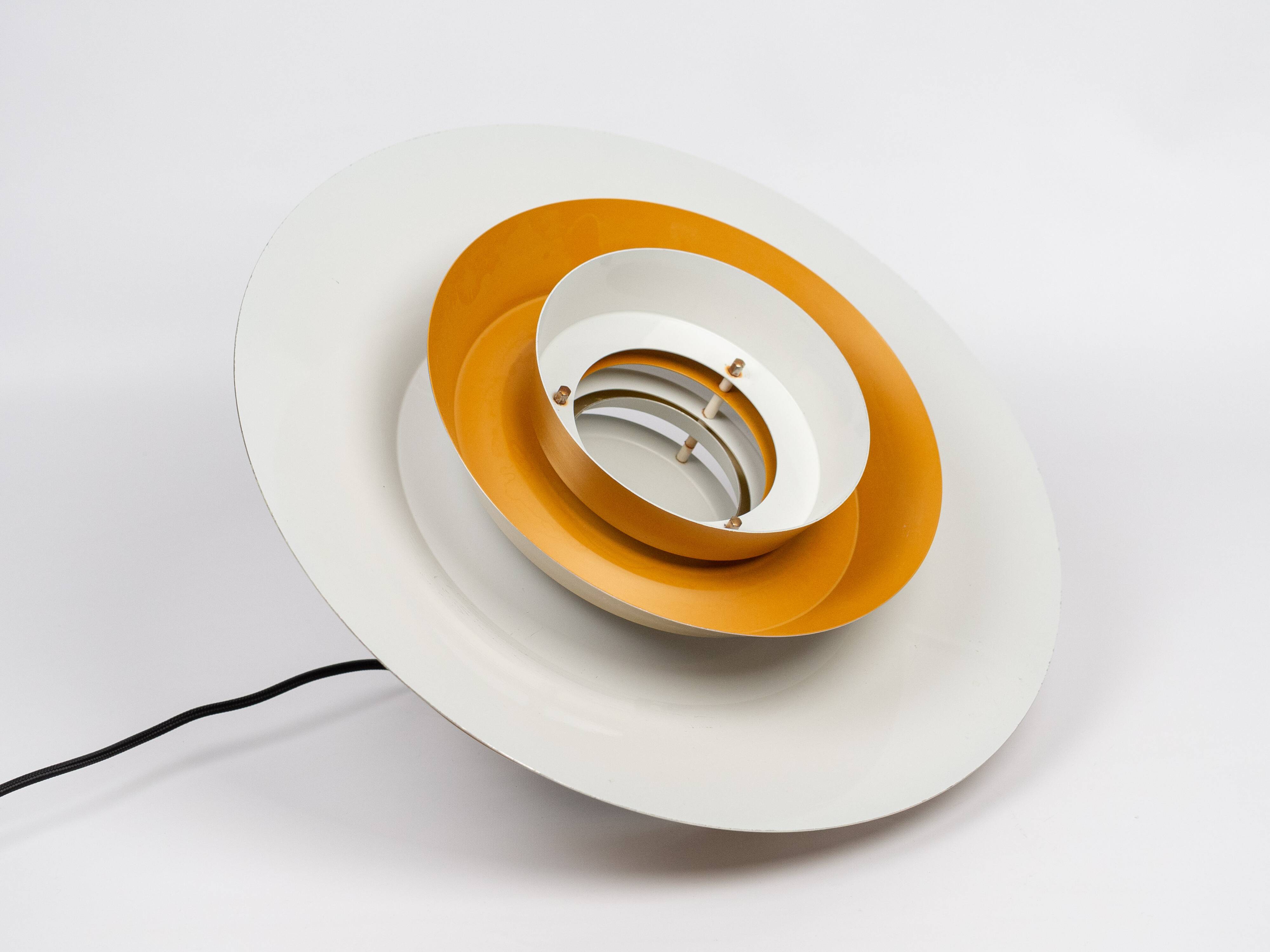Vintage Swedish Pendant Lamp by Carl Thore, 1960s, Scandinavian Mid-Century