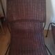 Fauteuils en rotin par Frederick Weinberg