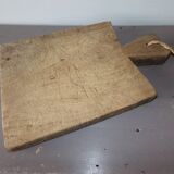 Old wooden cutting board, log