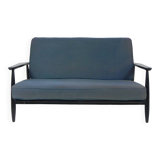Vintage design bench from the 1960s in the style of Viko Baumritter