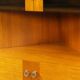 Vintage corner cabinet  in teak by P.Rimme's, 1960