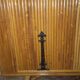 Rattan and bamboo bar cabinet