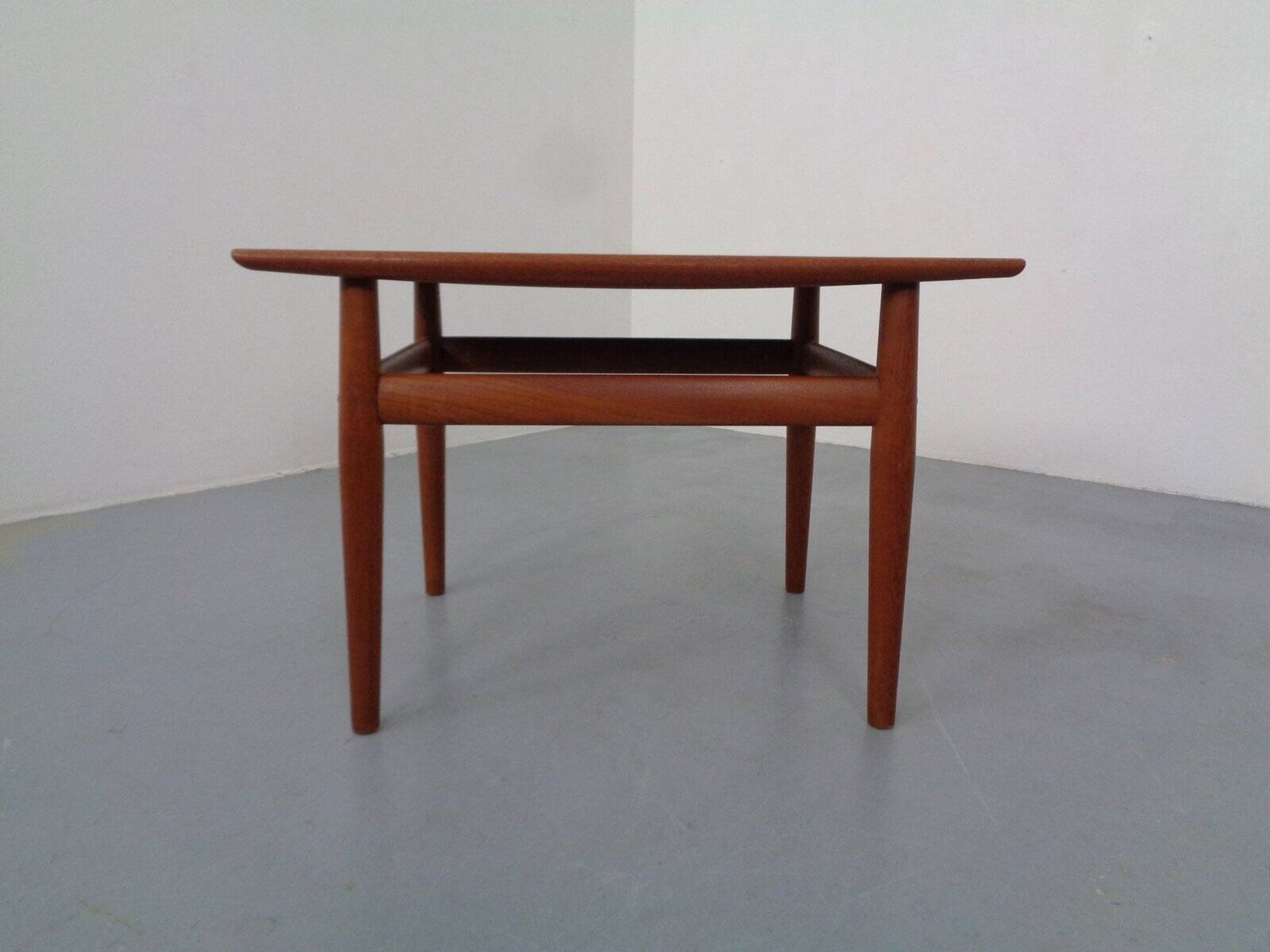 Danish Teak Side Table by Grete Jalk for Glostrup, 1960s