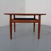 Danish Teak Side Table by Grete Jalk for Glostrup, 1960s