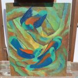 Old unsigned canvas