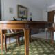 Oval dining table