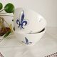 Lot de 2 bols bretons Pornic, fleur de lys