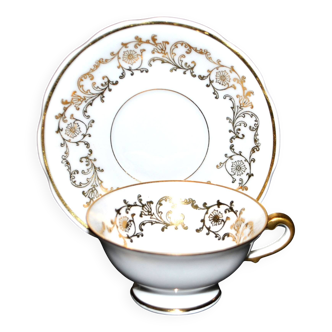 Limoges porcelain coffee cup RAYNAUD & cie