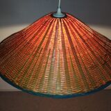 Rattan hanging lamp from the 60/70