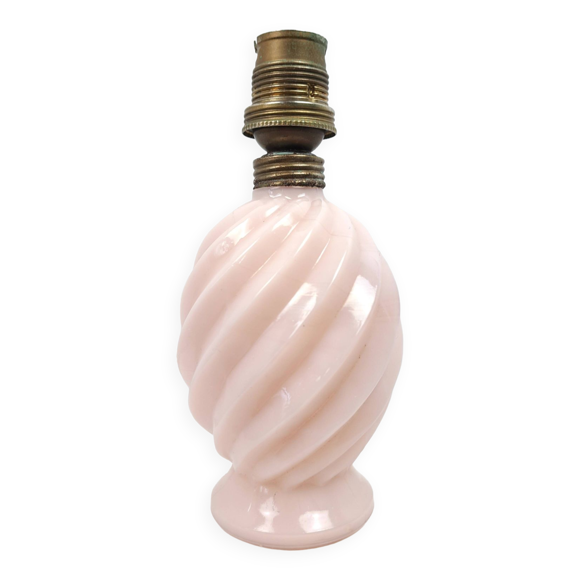 Chatard 70s swirl resin lamp base