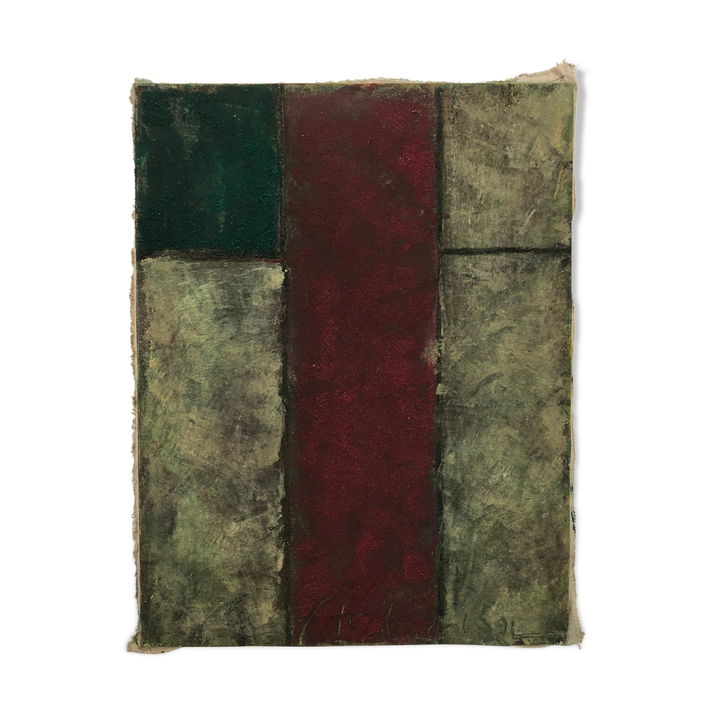 Marko Milovanovic's mixed technique on canvas