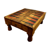 Moroccan backgammon table