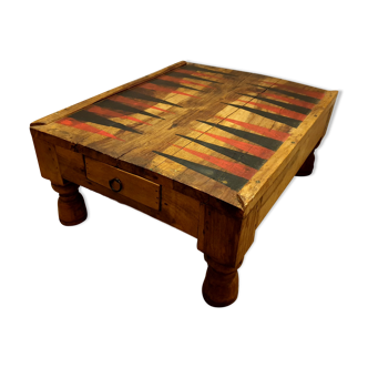 Moroccan backgammon table