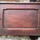Antique mahogany wall cabinet/shelf