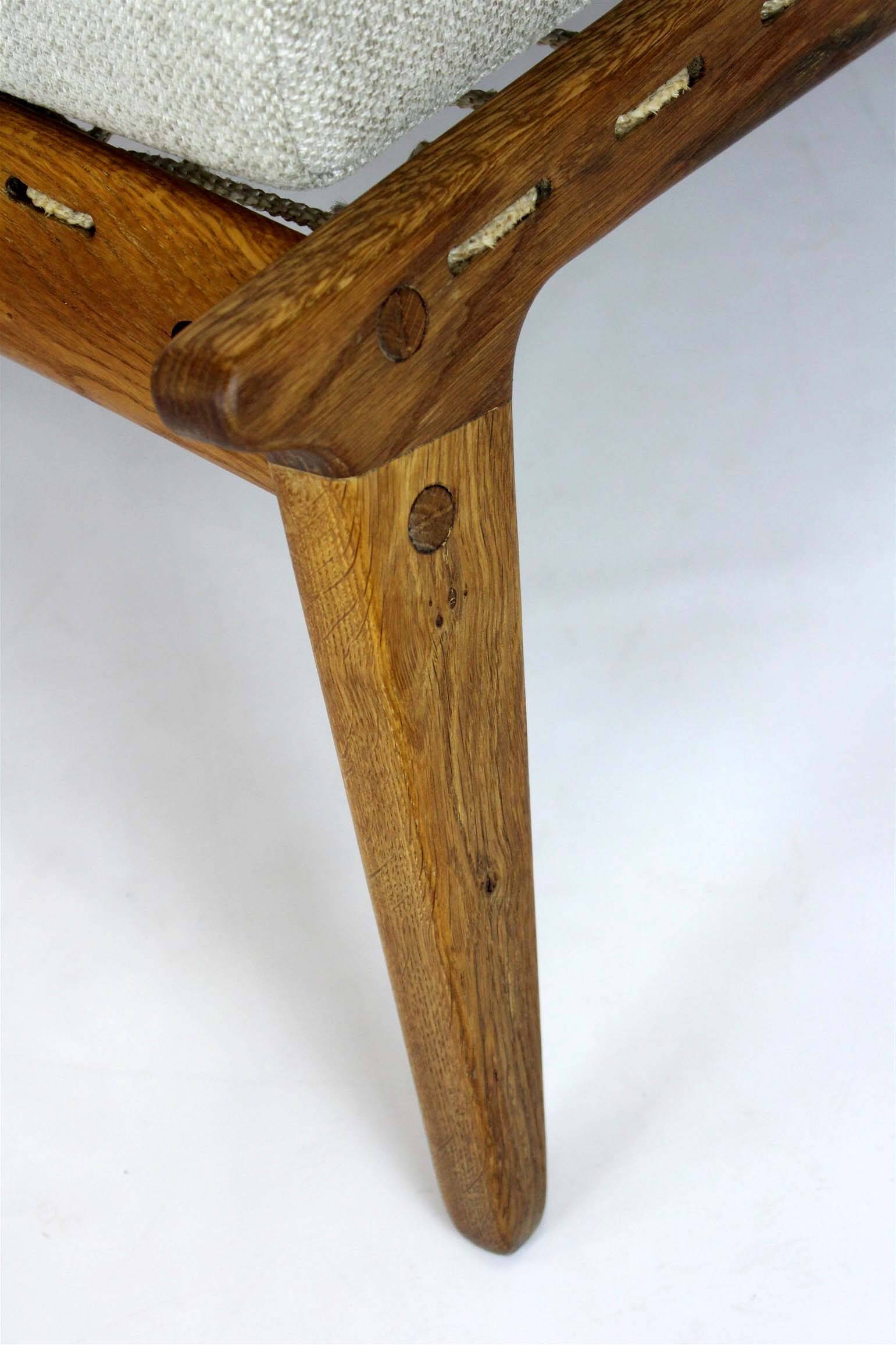 Restored Mid-Century Scandinavian Hunting Chairs by Kristiansson, 1950s
