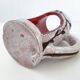 Vintage ceramic terracotta glazed candle holder - 1970s
