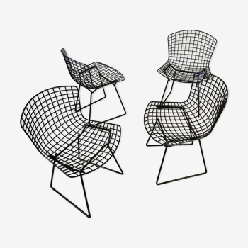 4 chairs by Harry Bertoia, Knoll, 1970
