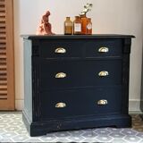 Dresser painted in Matt Black