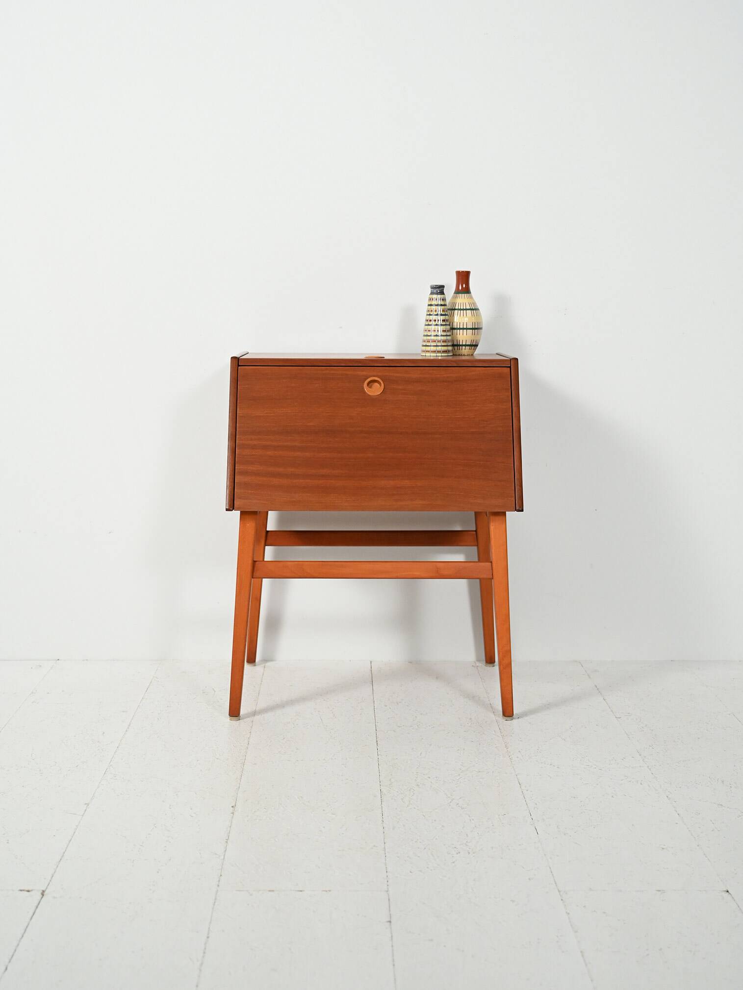 Swedish Vintage cutlery cabinet in mahogany by Stig-bolaget